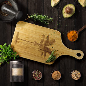 PALM TREE cutting board