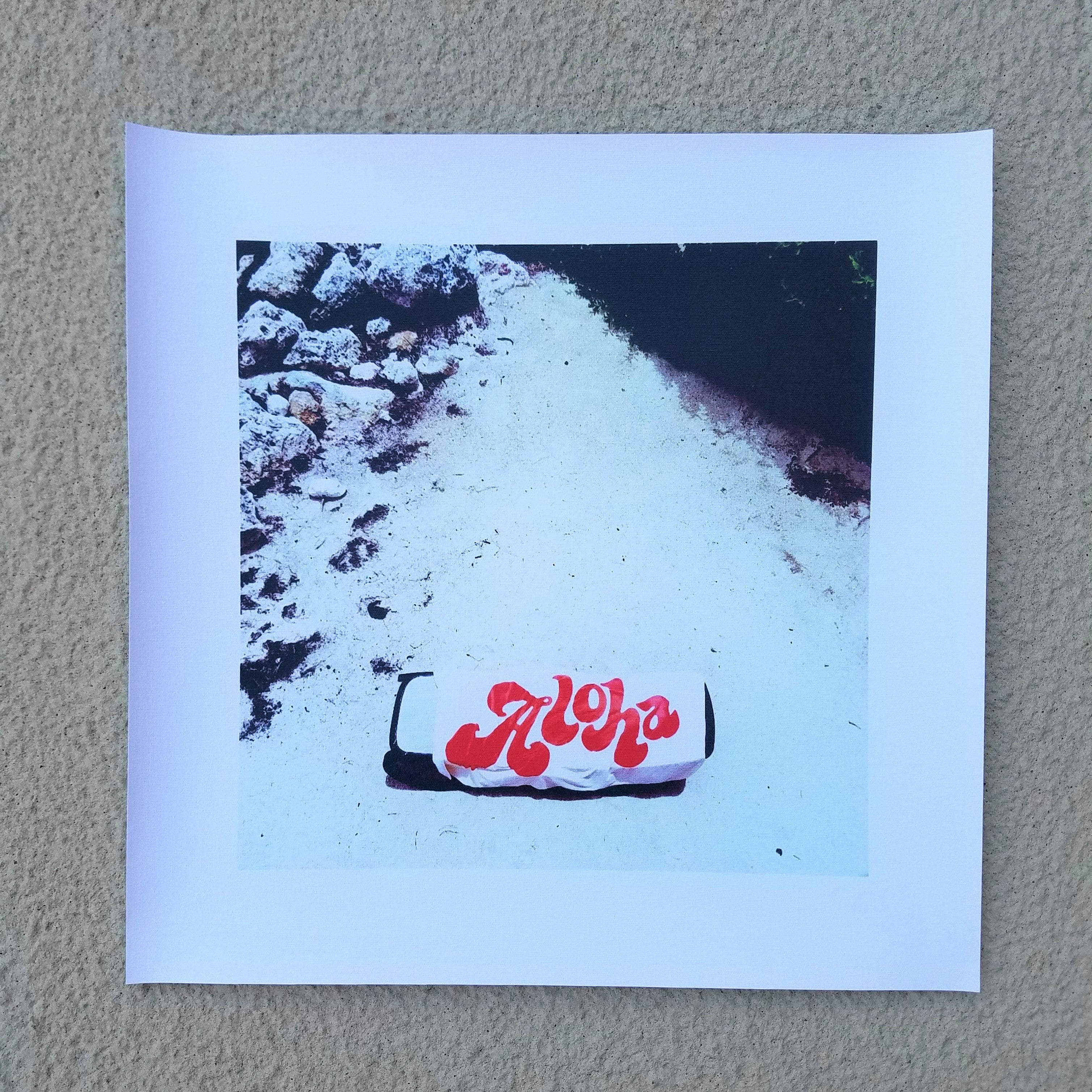 ALOHA unframed canvas print