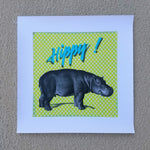 HIPPY unframed canvas print