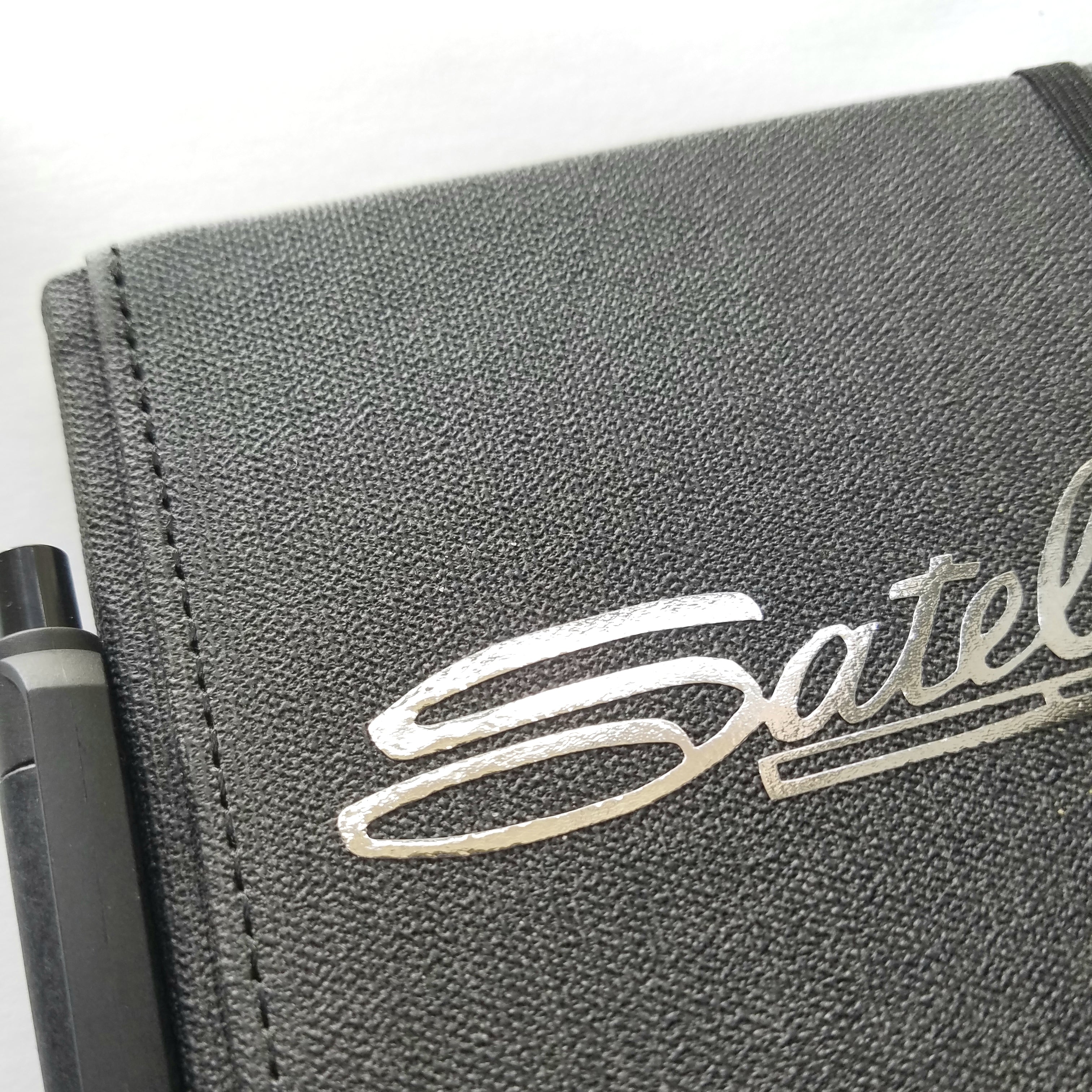 SATELLITE lined journal book with pen