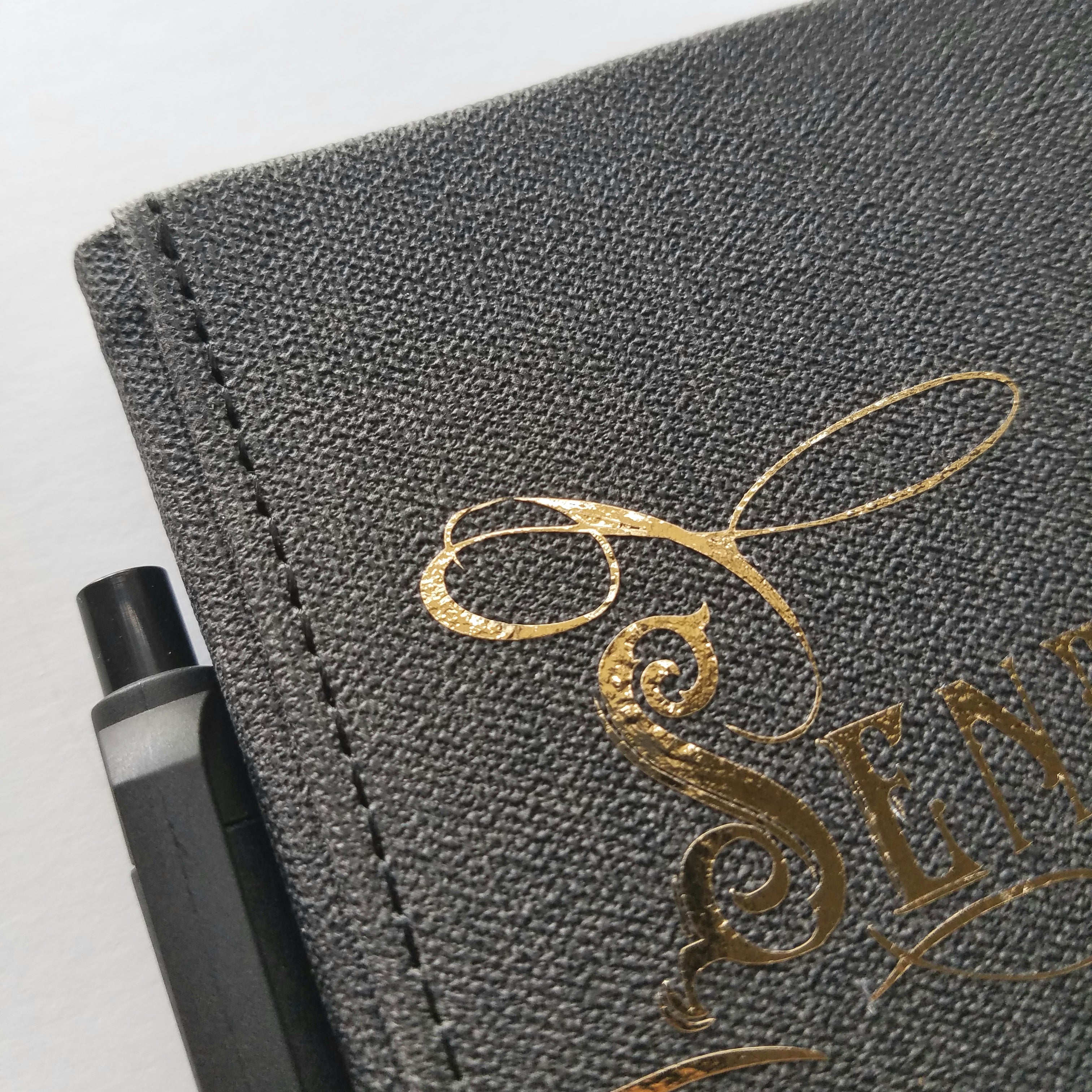 SENTIMENTAL CRAP lined journal book with pen