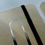 CLIP small blank notebook