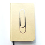 CLIP small blank notebook