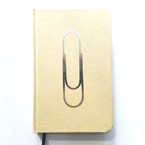 CLIP small blank notebook