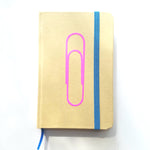 CLIP small blank notebook