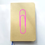 CLIP small blank notebook