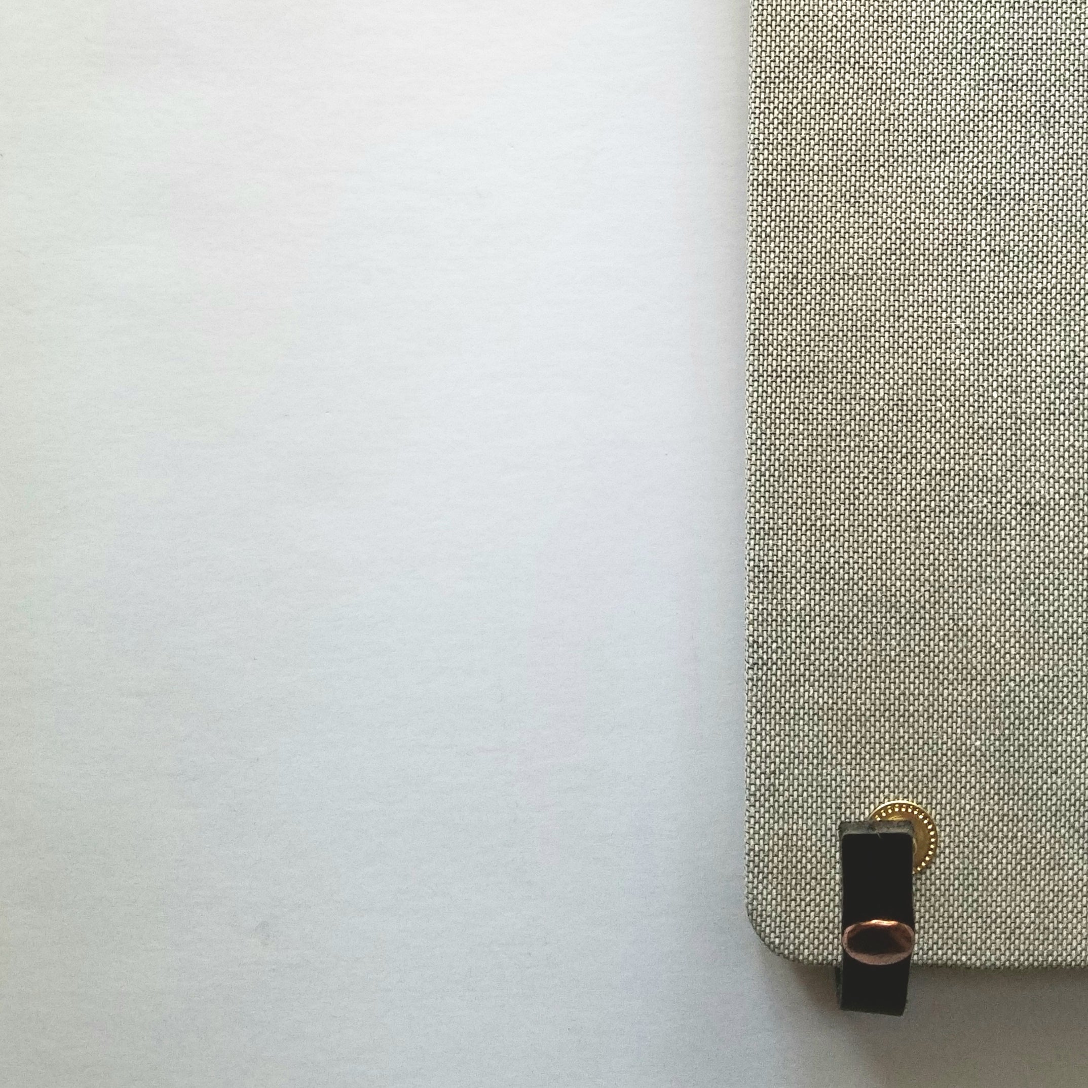 NEON YELLOW DOTS lined journal with leather closure