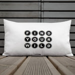 FIND YOUR WILD rectangular pillow