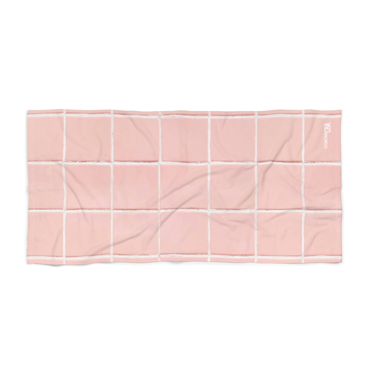 PINK + FUN beach towel