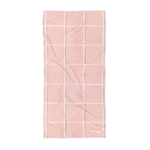PINK + FUN beach towel