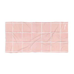 PINK + FUN beach towel