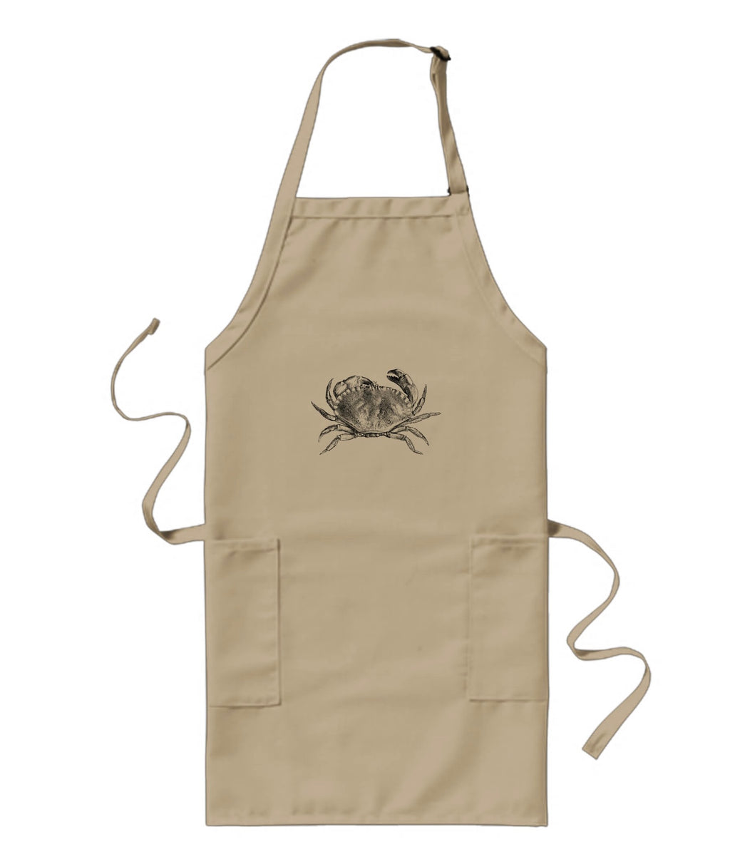 BLACK CRAB apron