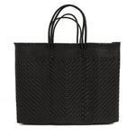 ESPIGA BLACK large mercado bag