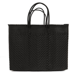 ESPIGA BLACK large mercado bag