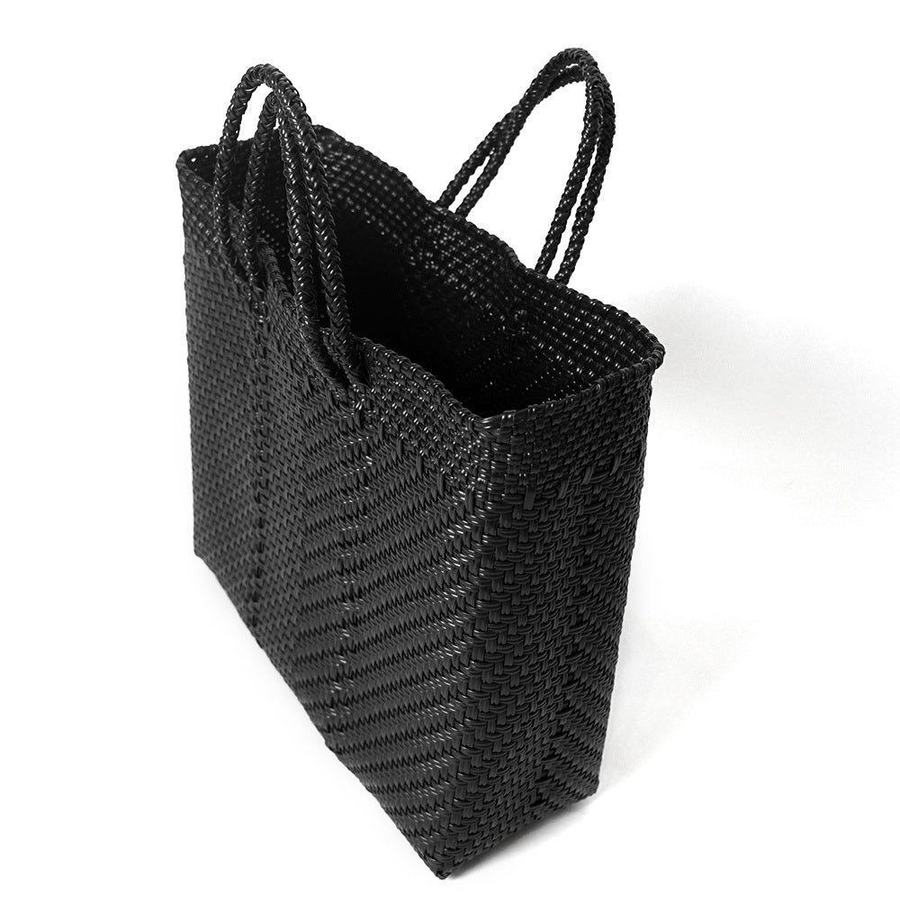ESPIGA BLACK medium mercado bag
