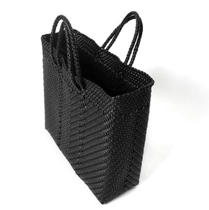ESPIGA BLACK medium mercado bag