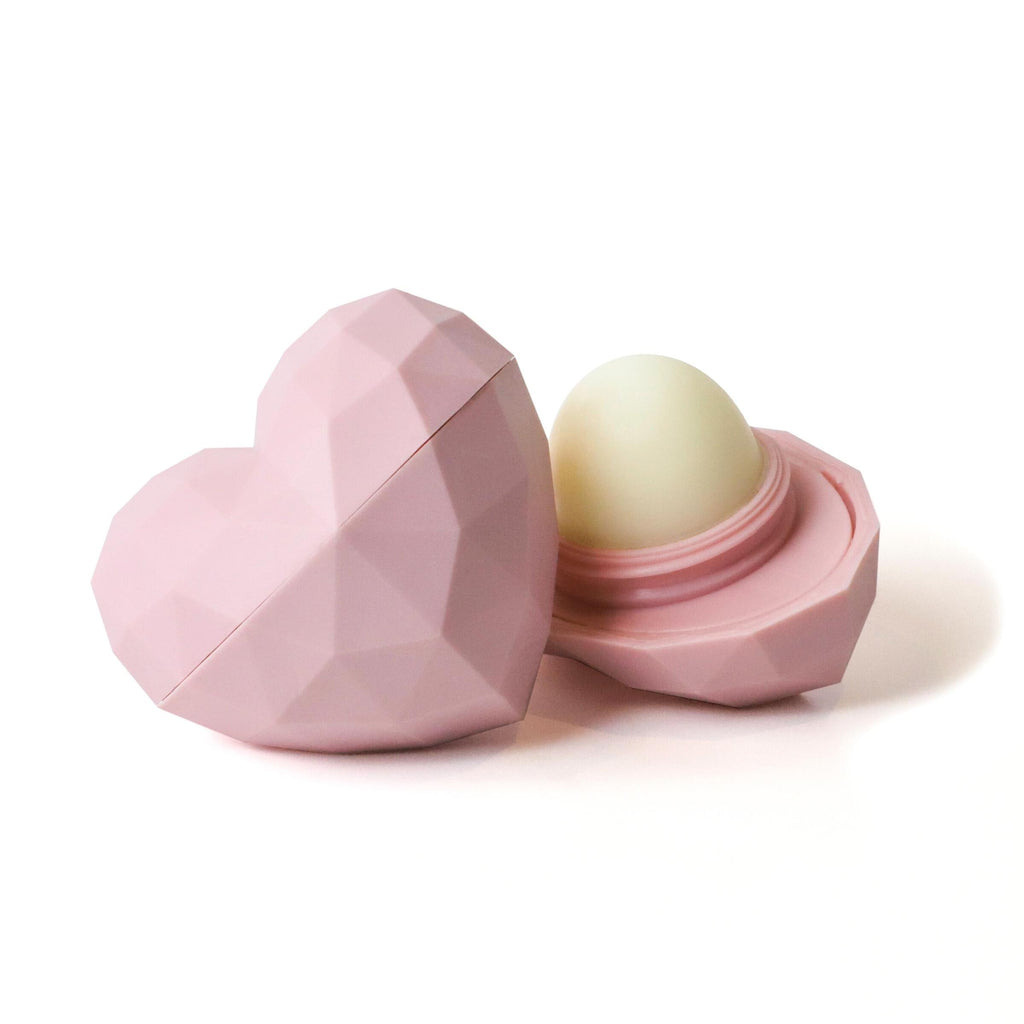 HEART LIP BALM pink coconut lime