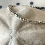 DELICATE SINGLE SILVER bracelet