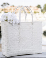 ROMBO WHITE large mercado bag