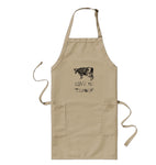 LOVE ME TENDER apron