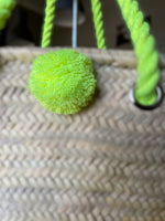POMPOM FRENCH MARKET basket