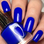 VEGAN NAIL POLISH neon blue