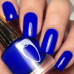 VEGAN NAIL POLISH neon blue