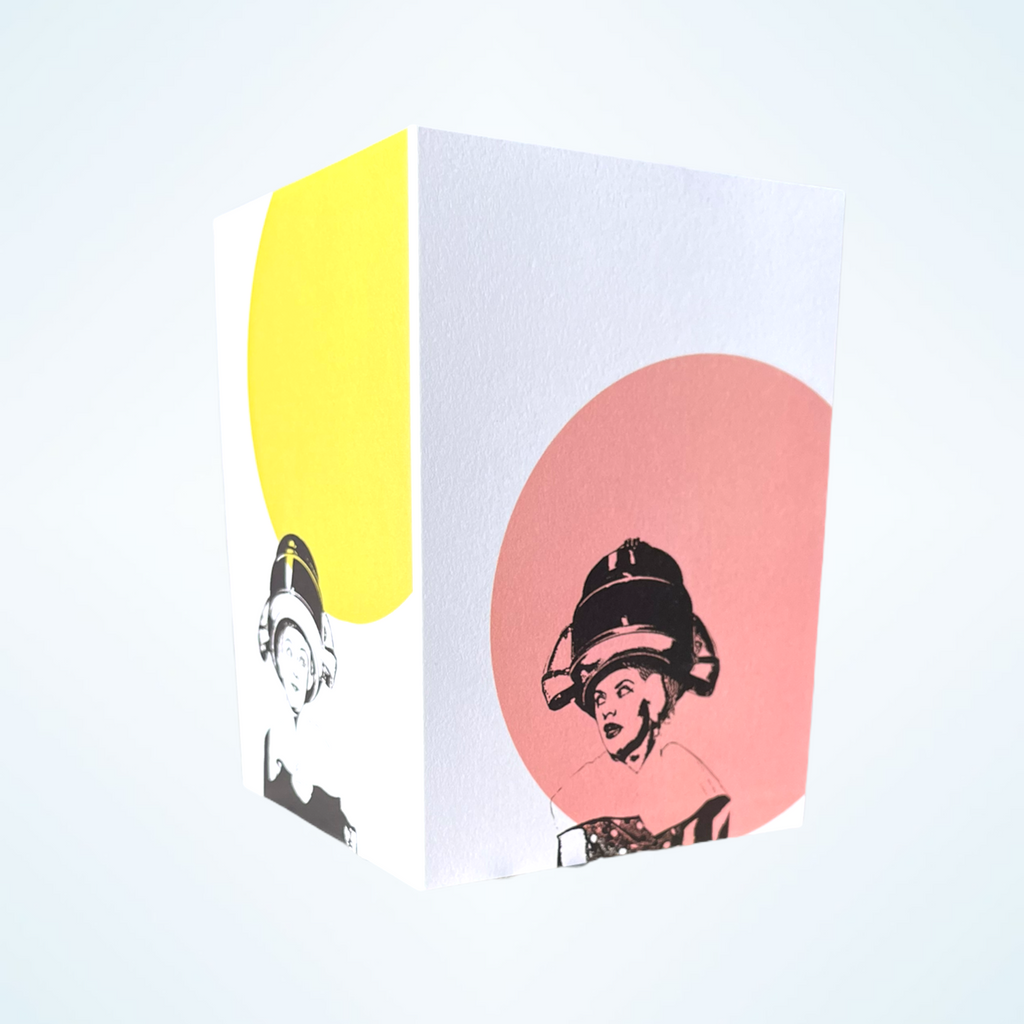 TALK TALK folded greeting card