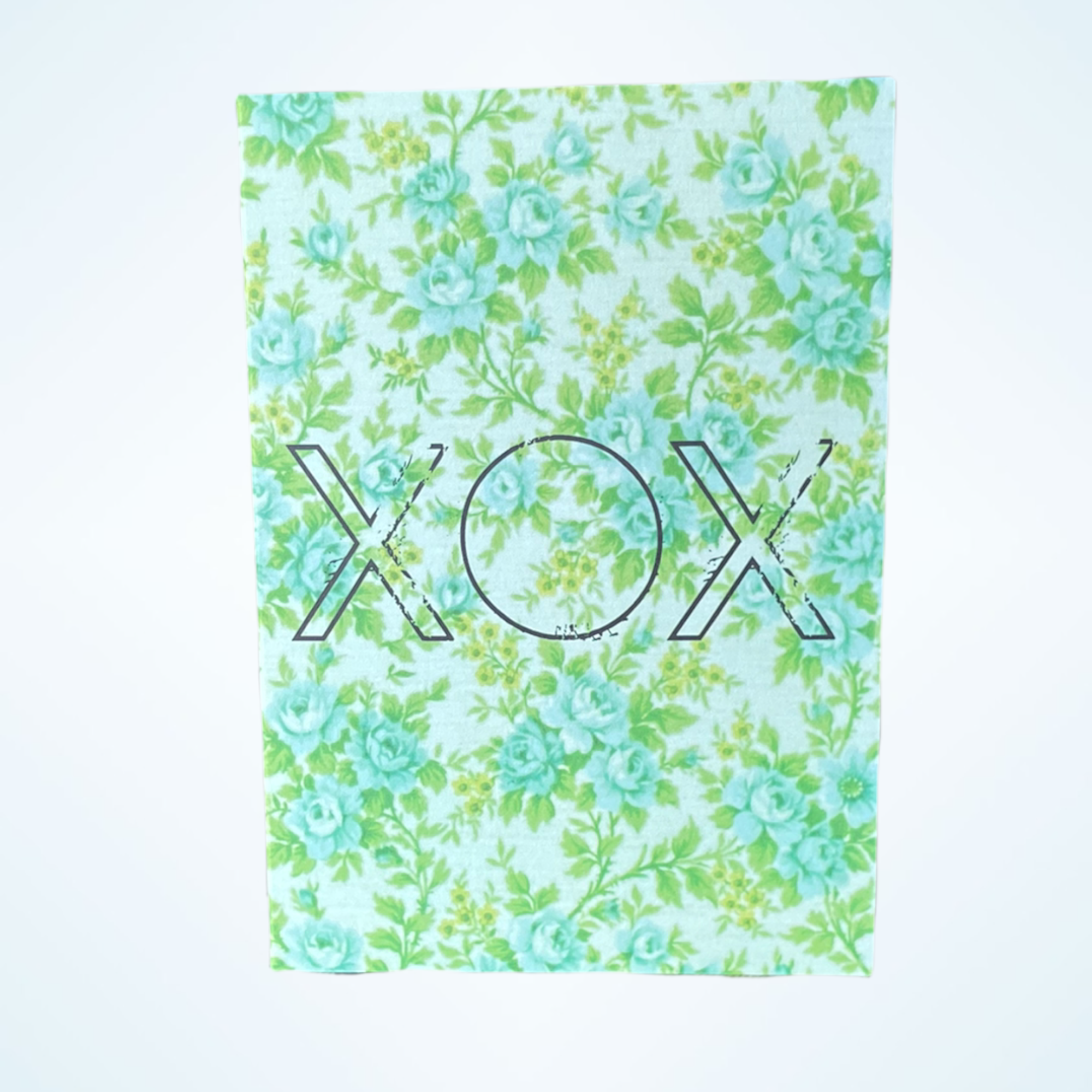 XOX folded greeting card