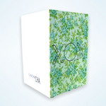 XOX folded greeting card