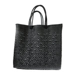 ROMBO BLACK medium mercado bag