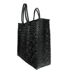 ROMBO BLACK medium mercado bag
