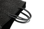 ROMBO BLACK medium mercado bag