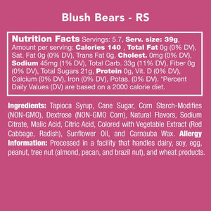 BLUSH BEARS candy