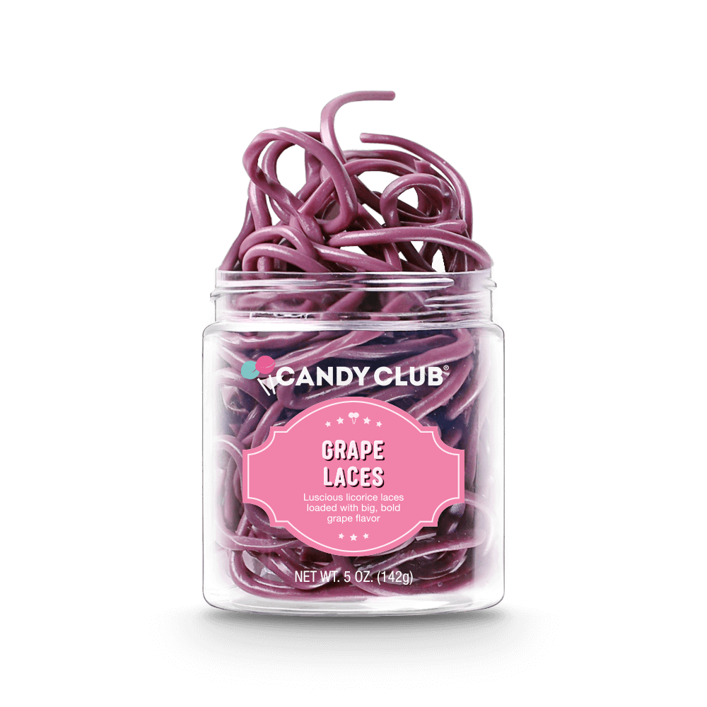 GRAPE LACES candy