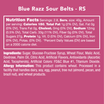 BLUE RAZZ SOUR BELTS candy