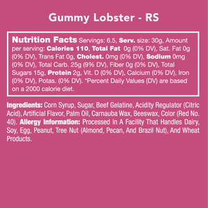 GUMMY LOBSTER candy
