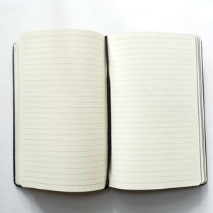 SATELLITE lined journal book with pen