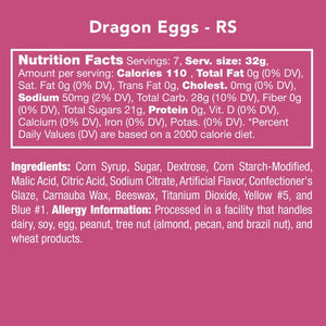 DRAGON EGGS candy