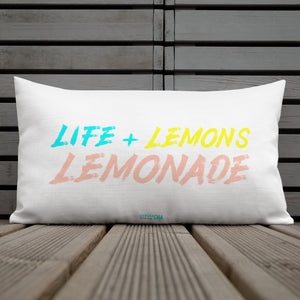LEMONADE rectangular pillow