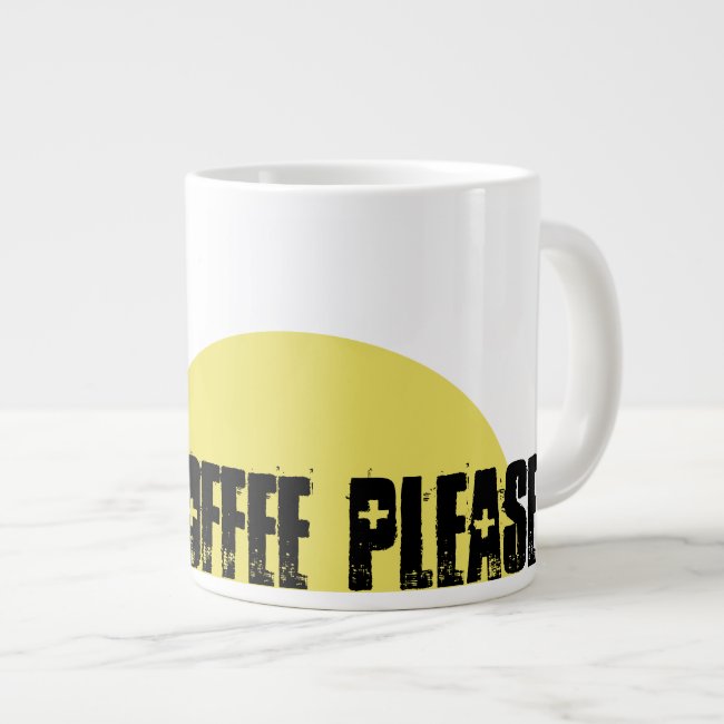 BABY PLEASE large mug