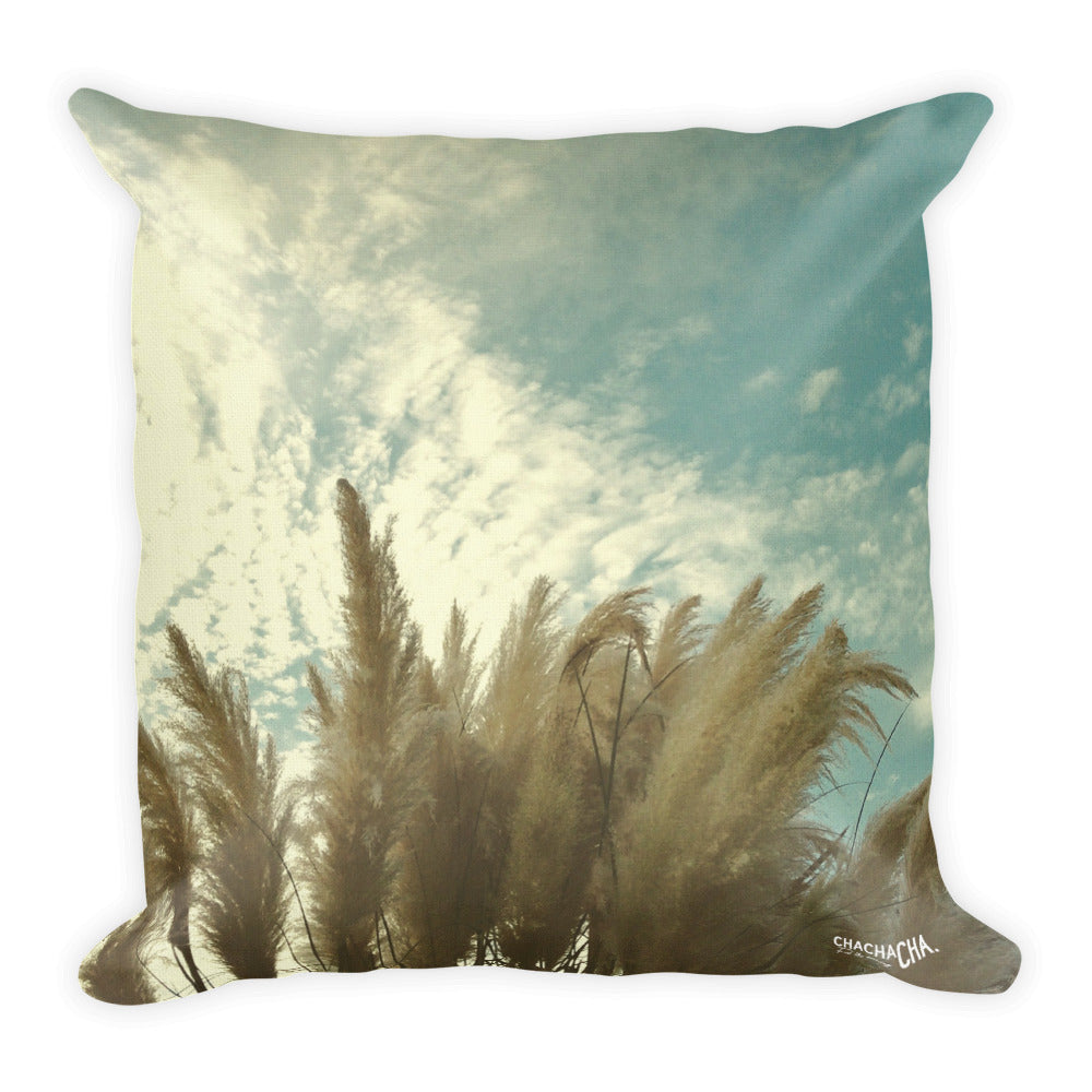 BLUE TEXAS CORTADOR square pillow