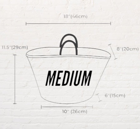 FRENCH MARKET straw bag in different sizes