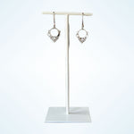 SILVER BOHO earrings