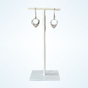 SILVER BOHO earrings