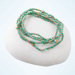 TURQUOISE WRAP bracelet 'n necklace