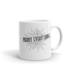 MERRY EVERYTHING porcelain 11oz mug