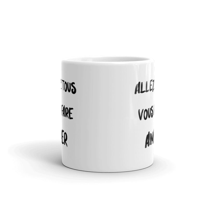 ALLEZ ALLEZ porcelain 11oz mug