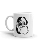 BLACK SANTA porcelain 11oz mug