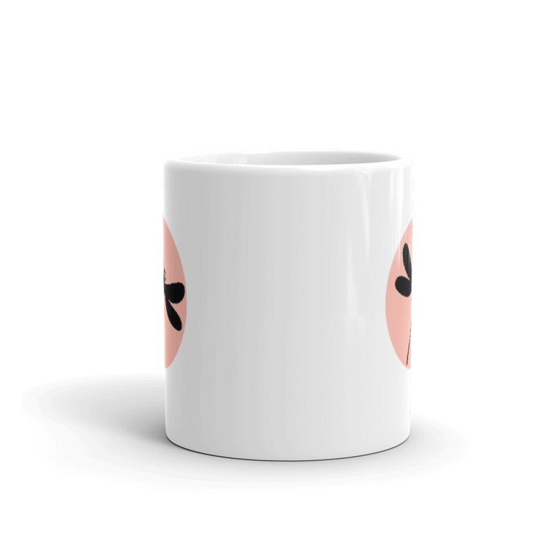 TO THE MOON porcelain 11oz mug